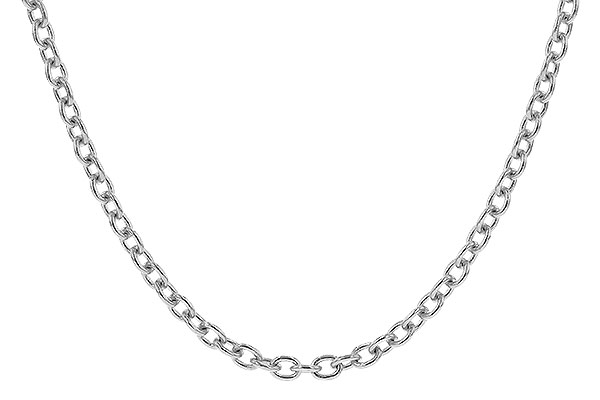 A282-79575: CABLE CHAIN (18IN, 1.3MM, 14KT, LOBSTER CLASP)