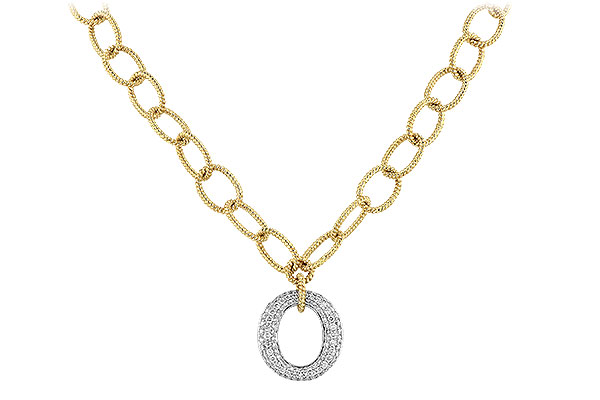 K199-10483: NECKLACE 1.02 TW (17 INCHES)