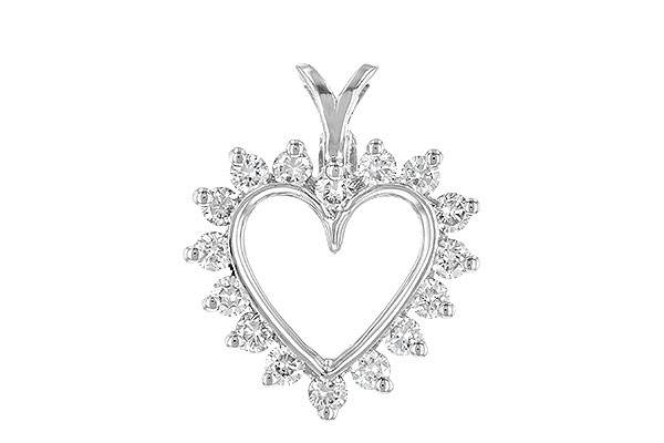 A015-48720: HEART PENDANT .45 TW