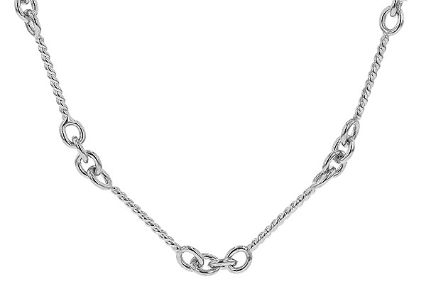 A282-78684: TWIST CHAIN (24IN, 0.8MM, 14KT, LOBSTER CLASP)