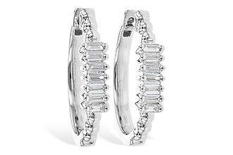 B281-86884: EARR .20 TW BAGUETTES