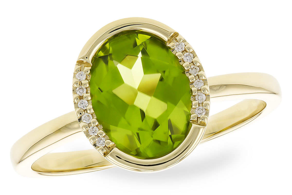 C282-76884: LDS RG 1.72 TW PERIDOT 1.75 TGW (9x7 PER)