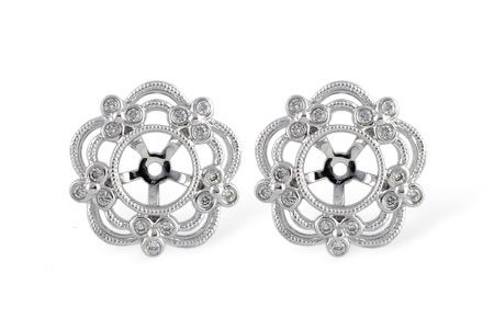 D194-58720: EARRING JACKETS .16 TW (FOR 0.75-1.50 CT TW STUDS)