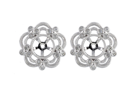 D194-58720: EARRING JACKETS .16 TW (FOR 0.75-1.50 CT TW STUDS)