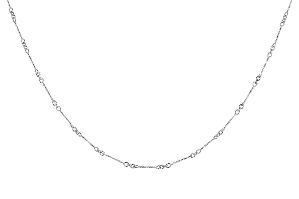 E282-78711: TWIST CHAIN (8IN, 0.8MM, 14KT, LOBSTER CLASP)