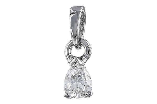 G283-65938: PENDANT .14 PEAR SHAPE