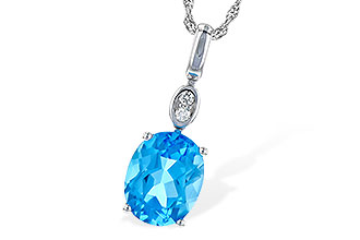 H199-16902: NECK 2.84 BLUE TOPAZ 2.87 TGW (10x8MM BT)