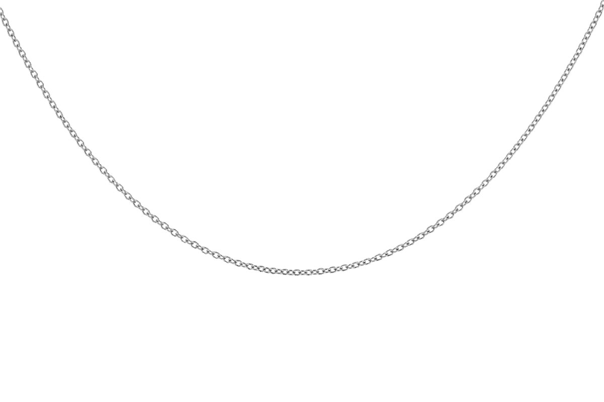 K282-79574: CABLE CHAIN (20IN, 1.3MM, 14KT, LOBSTER CLASP)